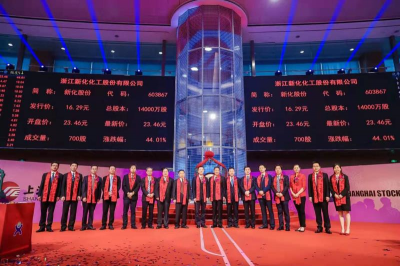 热烈：睾惴錱22股份在上交所主板成功上市